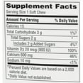 thumbnail image 3 of Caltrate Soft Chews 600+D3 Calcium Vitamin D Supplement, Vanilla Creme - 60 Count, 3 of 9