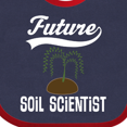 thumbnail image 4 of Inktastic Future Soil Scientist Boys or Girls Baby Bib, 4 of 4