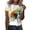 A-Yellow104, variant on Yuanlong Women's Tshirts Crew Neck Short Sleeve Unique Printed Summer Tee Casual Fashion Stylish Holiday Daily T Shirt Top