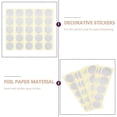 thumbnail image 3 of 100 Pcs Gear Shaped Seal Sticker Envelope Seal Sticker Certificate Files Seal Sticker, 3 of 4