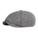 thumbnail image 5 of Sombrero de niño Salvador gorra plana a cuadros Gris claro, 5 of 9