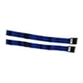 thumbnail image 4 of 2 piezas Bandas de resistencia al fitness Bandas de brazo de entrenamiento muscular Accesorios Versátiles Versátiles Correas elásticas para ejercicio Azul, 4 of 8