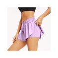 thumbnail image 4 of Flowy Athletic Shorts for Women Gym Yoga Workout Running Biker Spandex Butterfly Tennis Cute Clothes Summer, 4 of 7