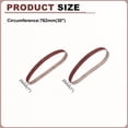 thumbnail image 2 of 1 x 30 Inch Sanding Belts, 20 Pcs 80/120 Grits Aluminum Oxide for Metal Polishing, Knife Sharpening, Weld, 2 of 6