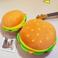 thumbnail image 4 of Hamburguesa Grande Muñeca De Juguete De Dibujos Animados Linda Adorable Suave Terciopelo De Algodón De Peluche Esponjoso Bebé Muñeca De Juguete Para Niños Niñas Regalo De Cumpleaños Minnieouse FN003535-01, 4 of 6