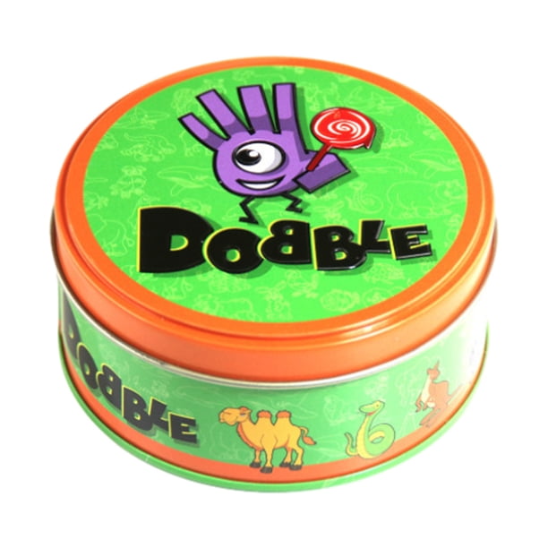 Juego Spot It, cartas de juego Dobble, tarjetas de símbolo de punto de ritmo rápido, juguete educativo para niños
