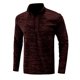 thumbnail image 4 of Txlixc Pullover de hombre, chaqueta de manga larga con cuello de color de contraste, cremallera Txlixc  moda, 4 of 6