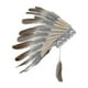 thumbnail image 1 of Tocado de plumas indio, accesorio para el cabello, sombrero de jefe americano para presentaciones de danza, 1 of 9