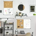 thumbnail image 2 of XBoard Magnetic whiteboard 36 x 24 - Combo Whiteboard Dry Erase Board Cork Board 36 x 24, 2 of 8