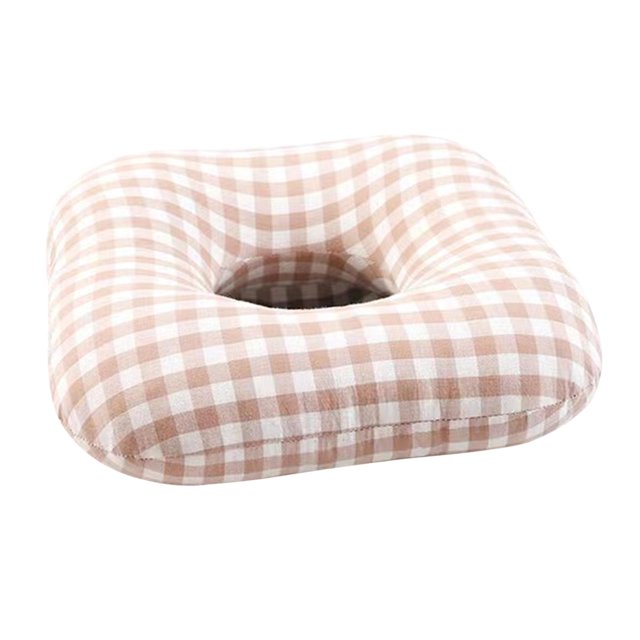 Cojín de donut para dolor de cama, almohada de asiento para dolor de cama de donut, cojín de asiento de silla para la cabeza, silla de oficina, hogar, Beige
