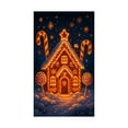 thumbnail image 2 of Hometravel Christmas Door Curtain Decor, Holiday Scene Background Door Cover, Festive Entryway Decorations for Home, Party Settings, 2 of 6