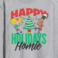 thumbnail image 3 of Hey Arnold! - Holiday Homies - Men's Long Sleeve T-Shirt, 3 of 5