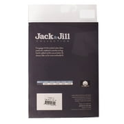 Jack & Jill Boxers for Men - White Mens Boxer Briefs with Functional Fly - Seamless Waistband - Mens Briefs 100% Cotton - 2 Pack (Small)