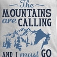 thumbnail image 3 of CafePress - The Mountains Are Calling Long Sleeve T Shirt - Unisex Cotton Long Sleeve T-Shirt, 3 of 4