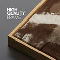 thumbnail image 2 of IDEA4WALL Extra Large Framed Canvas Print Wall Art Contemporary Abstract Dynamic Multicolor Illustrations Artwork Vintage Pastel Antique Modern Art Decor Relax/Calm for Rooms Decor - 60"x30", 2 of 5