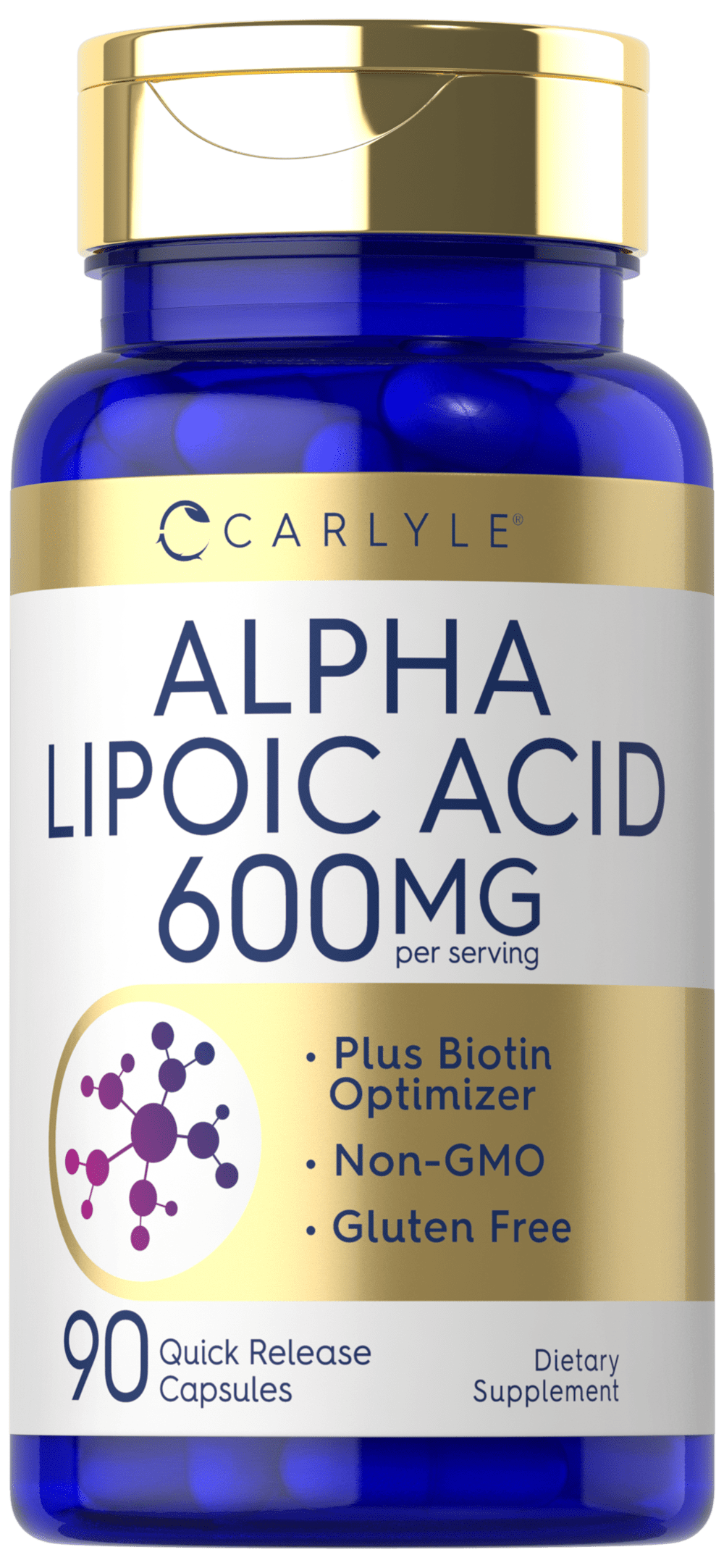 Nature's Truth Alpha Lipoic Acid 600mg + Biotin, 60 ct