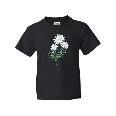 Inktastic Chamomile Flower Youth T-Shirt