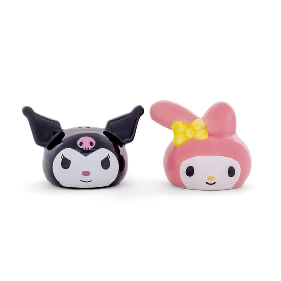 Sanrio My Melody and Kuromi Ceramic Salt and Pepper Shaker Set