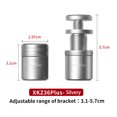 thumbnail image 1 of Aluminum Graphics Card Bracket GPU Support Anti Sag Stand Video Card Holder Vertical Telescopic Rotating Stand XKZ36plus-SR, 1 of 6