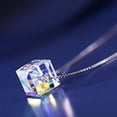 thumbnail image 4 of 8mm Austriacos Cubo de Cristal Pulsera Collar Pendientes Set Pulsera de Cristal, 4 of 8