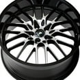 thumbnail image 3 of 1 X Konig 16MB Lace 16X7 5X100/5X4.50 73.00 Hub +40 Offset Black Wheel Rim, 3 of 3
