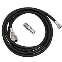 5.9ft Nylon Braided Airbrush Hose, Airbrush Accessory, Connects to Air Compressor, Pneumatic Tool Parts, Spray Gun Hose