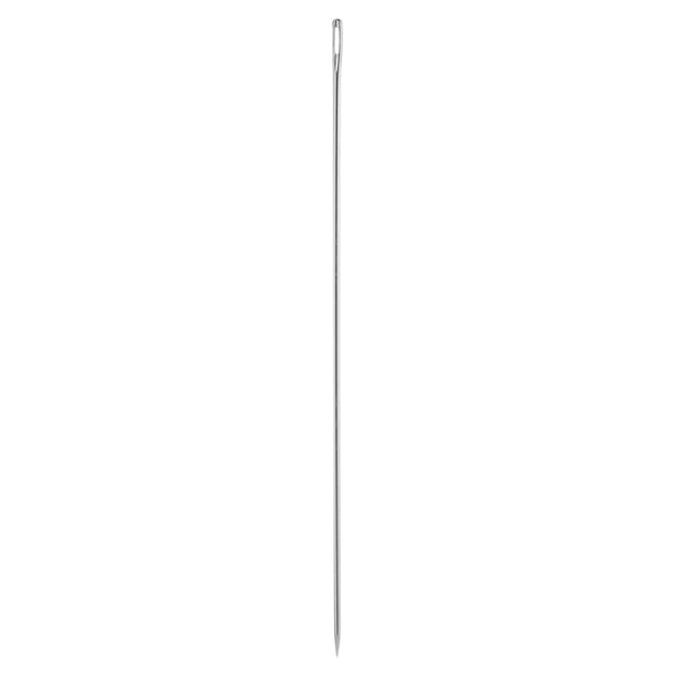 Agujas de coser largas Uxcell, 12" de longitud, agujas de ojo grande para tapicería para lona, alfombra y cuero