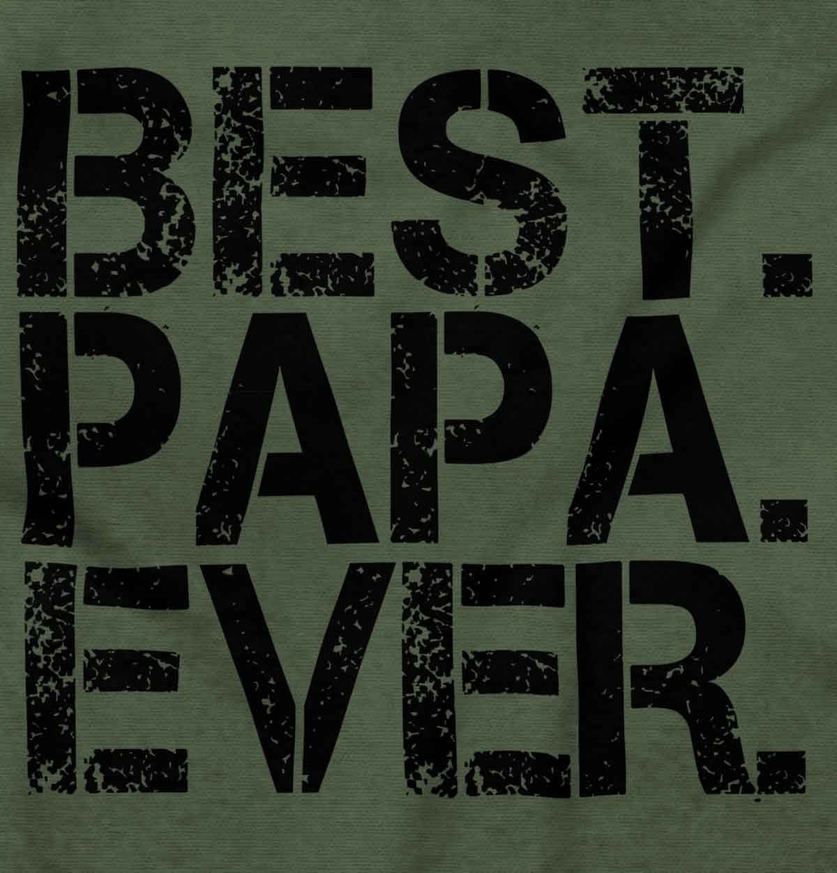 Best Papa Ever Worlds Greatest Dad Hoodie Hooded Sweatshirt Men Brisco Brands X
