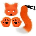 thumbnail image 1 of Realistic Furry Gloves and Tail Halloween Set for Festive and Events, 1 of 3