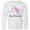 AA-White, variant on Inktastic Unicorn Girls Cute Fantasy Long Sleeve Youth T-Shirt