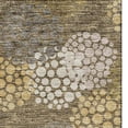 thumbnail image 3 of HomeRoots 672168 8 x 10 ft. Brown Taupe & Beige Polka Dot Washable Machine Made Rectangle Area Rug with UV Protection, 3 of 9