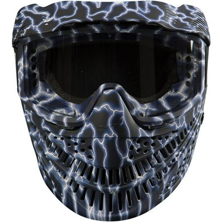 Paintball Headgear - JT Raptor LTD Goggles, Blue Lightning