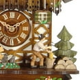 thumbnail image 4 of Horloge Coucou Maison Forêt Noire, Roue de Moulin, Bûcheron 4.0304.10.C, 4 of 4