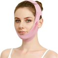 thumbnail image 1 of AoVoTo Double Chin Reducer for Jawline Shaper, Comfortable V Line Lifting Mask for Face Lifting and Firming, Chin Strap for Sleeping Prevent Sagging,1pcs, 1 of 1
