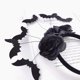 thumbnail image 3 of Diadema de murciélago negro de fieltro para disfraz de Halloween NQ, 3 of 5