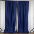 thumbnail image 7 of AK TRADING CO. 10 feet x 10 feet Polyester Backdrop Drapes Curtains Panels with Rod Pockets - Wedding Ceremony Party Home Window Decorations - Navy Blue, 7 of 7