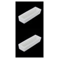 thumbnail image 3 of Sonducket Crisol de corindón cerámico de alúmina, 100x30x20mm, soporte de muestra para botes para hornos de mufla de tubo Tipo 1 2Conjunto, 3 of 6