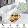 thumbnail image 3 of Tangerine Polyester Non-Slip Machine Washable Door Rug Game Mat Kitchen Rug Office Rugs, 3 of 6