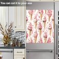 thumbnail image 3 of Yayeee Magnetic Dishwasher Cover for The Front Decoration Home Kitchen Machine Sticker Protector, Pink Ice Cream Pattern, 3 of 6