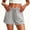 (Fashion 31)Gray, variant on Aimik Casual Shorts for Women Fashion Elastic Waist Comfortable Short Pants with Pockets Summer Loose Fit Athletic Bottoms