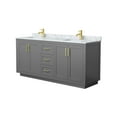 thumbnail image 7 of Wyndham Collection Wcf2929-72D-Nat-Mxx Miranda 72" Free Standing Double Basin Vanity Set -, 7 of 7