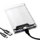 thumbnail image 4 of Estuche HDD/SSD de 2,5 pulgadas USB 2.0 USB 3.0 Estuche para disco duro móvil SATA para MacBook PC, 4 of 8