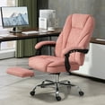 thumbnail image 2 of Vinsetto Massage Office Chair with Foot Rest, Executive Office Chair with 6 Vibration Point and Heat, 2 of 8