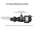 thumbnail image 3 of Macerator Waste Water Pump,12V Self Priming RV Macerator Pump Low Noise, Overload Protection for Boat Home Industry, 3 of 7