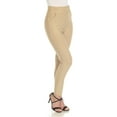 thumbnail image 2 of White Mark Women's Stretchy High Waist Pants, 2 of 5