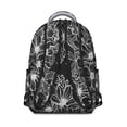 thumbnail image 3 of "Wildflowers and Sunflower Backpack for Women - Fashionable Floral Print School Bag with 15 Inch Laptop Compartment, Durable Waterproof Bookbag", 3 of 6