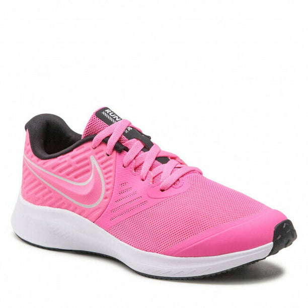 Matemático Custodio Motivar Nike Star Runner 2 Gs AQ3542 603 Unisex Kid's Pink Glow/Dust/Black Shoes  TV711 (6.5) - Walmart.com