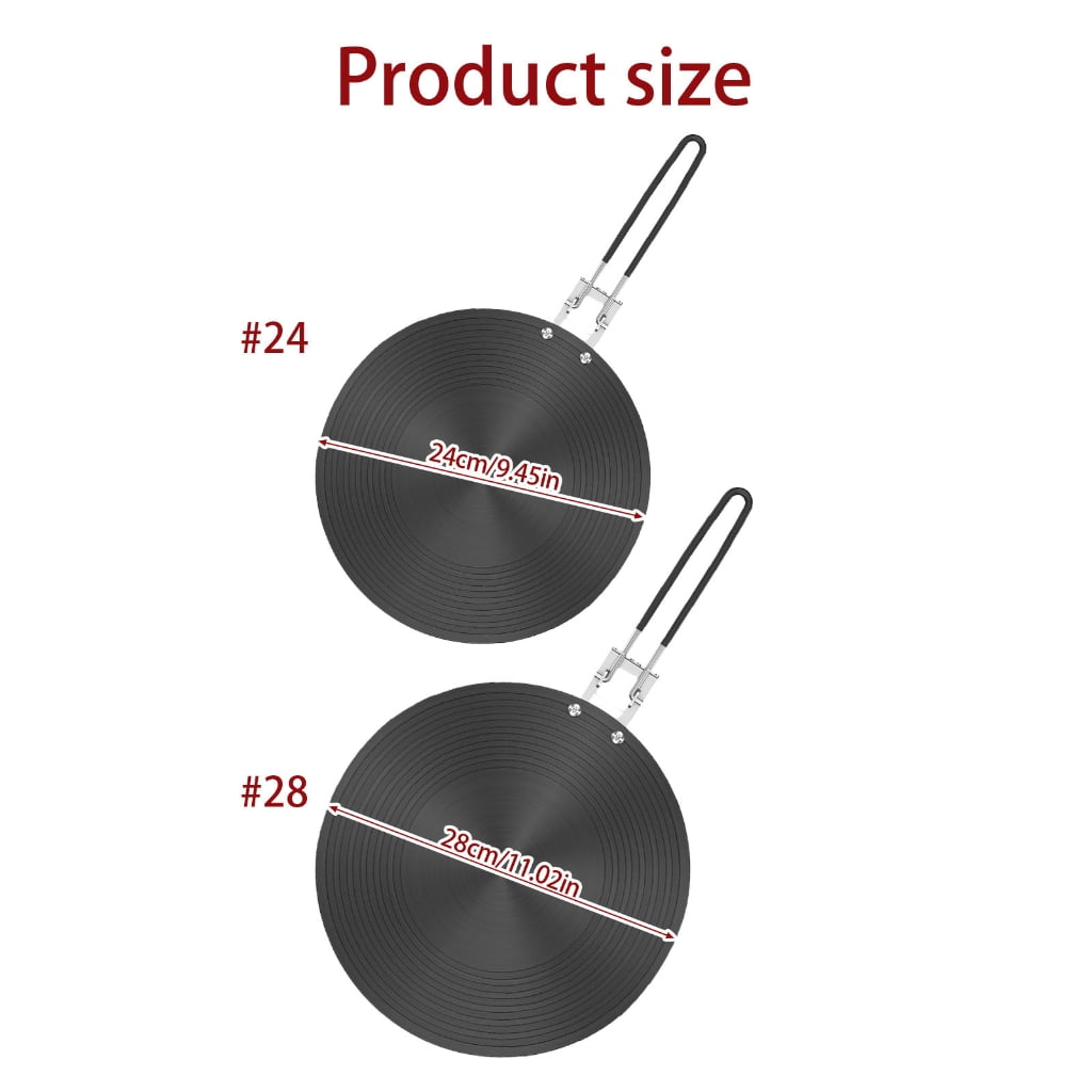 Oasiva Portable Aluminum Heat Diffuser Tray Heat Conduction Plate For Gas Stove Cooking