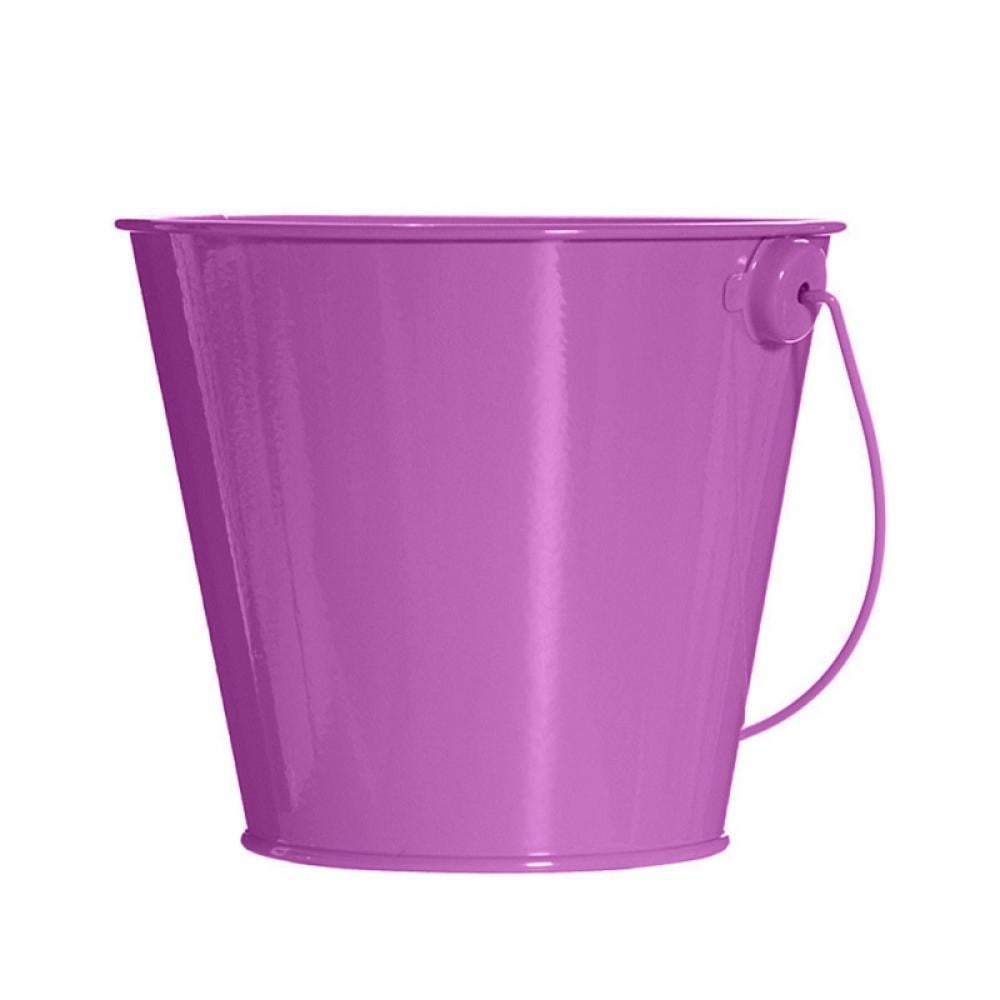 Topumt Mini Metal Buckets Plant Flower Pots Small Pail Tins Candy Tree