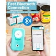 thumbnail image 5 of Phomemo D30 Bluetooth Thermal Label Maker Cute Green Design Labeler Machine with Tape, 5 of 10